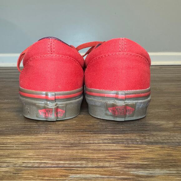 Vans Era Racing Red Gum bottom Mens size 6 Womens size 7.5 - Picture 8 of 10